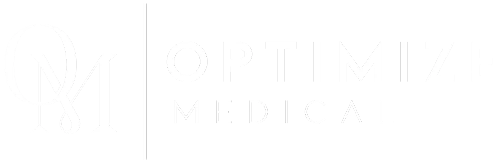 Optimize Medical logo white